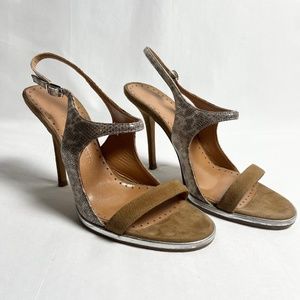 Alexa Wagner Snake skin Heels